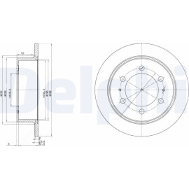 Bremsscheibe BG3522 Bremsscheibe BG3522