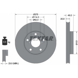 Bremsscheibe 92139703 Bremsscheibe 92139703