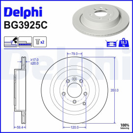 Bremsscheibe BG3925C Bremsscheibe BG3925C