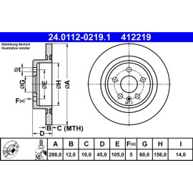 Bremsscheibe 24.0112-0219.1