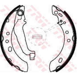 Bremsbackensatz GS8527 Bremsbackensatz GS8527
