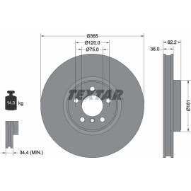 Bremsscheibe 92161005