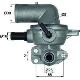 Thermostat, Kühlmittel TI 133 88D Thermostat, Kühlmittel TI 133 88D