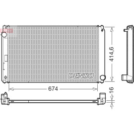 Kühler, Motorkühlung DRM50149
