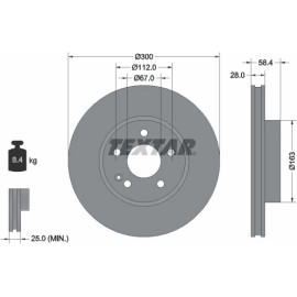 Bremsscheibe 93123403
