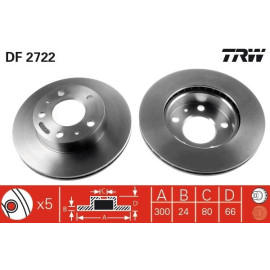 Bremsscheibe DF2722