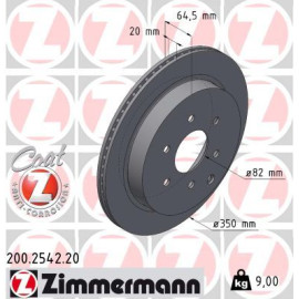 Bremsscheibe 200.2542.20