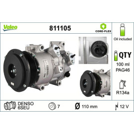 Kompressor, Klimaanlage 811105