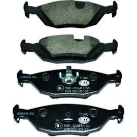 Hella 8DB 355 007-521 Bremsbelagsatz, Scheibenbremse Hella 8DB 355 007-521 Bremsbelagsatz, Scheibenbremse