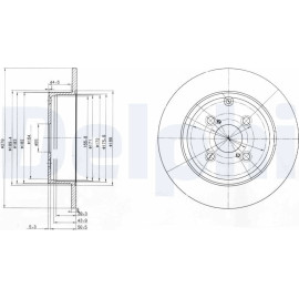 Bremsscheibe BG3974 Bremsscheibe BG3974
