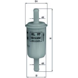 Kraftstofffilter KL 97 OF Kraftstofffilter KL 97 OF