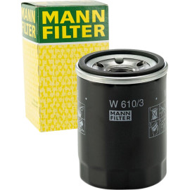MANN-FILTER W 610/3 Ölfilter M20X1.5 mit Rücklaufsperrventil MANN-FILTER W 610/3 Ölfilter M20X1.5 mit Rücklaufsperrventil