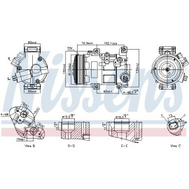 Kompressor, Klimaanlage 89516