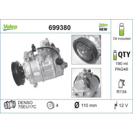 Kompressor, Klimaanlage 699380