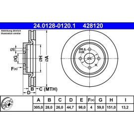 Bremsscheibe 24.0128-0120.1