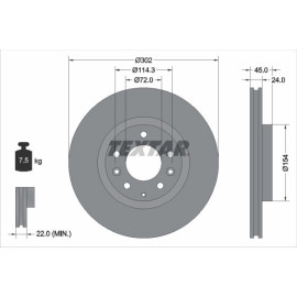 Bremsscheibe 92261503