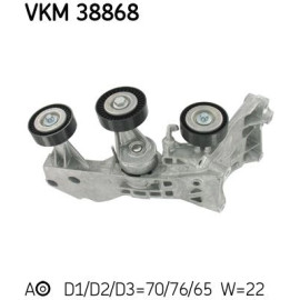 Spannrolle, Keilrippenriemen VKM 38868 Spannrolle, Keilrippenriemen VKM 38868