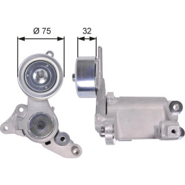 Spannrolle, Keilrippenriemen T39135