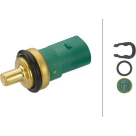 HELLA 6PT 009 107-141 Sensor, Kühlmitteltemperatur grün, mit Dichtung, mit Sicherungsring HELLA 6PT 009 107-141 Sensor, Kühlmitteltemperatur grün, mit Dichtung, mit Sicherungsring