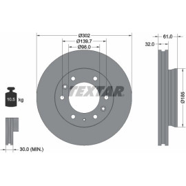 Bremsscheibe 92253403