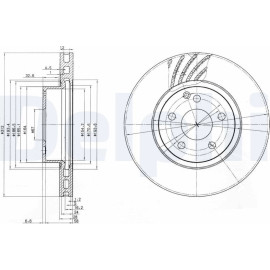 Bremsscheibe BG3756