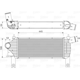 Ladeluftkühler 818608