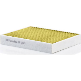 MANN-FILTER FP 2847/1 Innenraumfilter FreciousPlus Aktivkohlefilter mit Polyphenol, antibakteriell, Feinstaubfilter (PM 2.5)