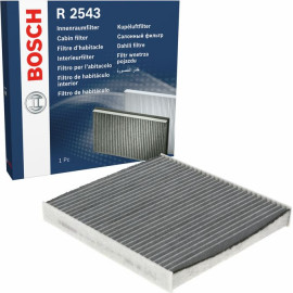 BOSCH 1 987 432 543 Innenraumfilter Aktivkohlefilter, 252x235x32 mm