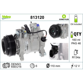 Kompressor, Klimaanlage 813120