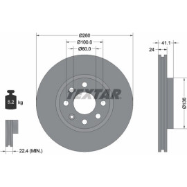 Bremsscheibe 92111103 Bremsscheibe 92111103