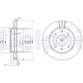 Bremsscheibe BG3202