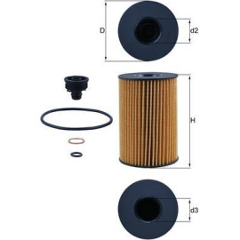 Ölfilter OX 353/7D Ölfilter OX 353/7D