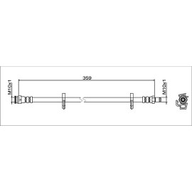 Bremsschlauch 4112051