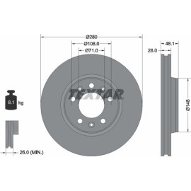 Bremsscheibe 92156903