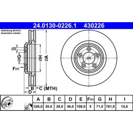 Bremsscheibe 24.0130-0226.1