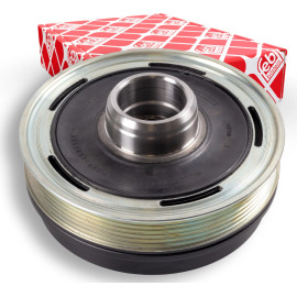 FEBI BILSTEIN 174931 Riemenscheibe, Kurbelwelle 6PK, Ø158mm FEBI BILSTEIN 174931 Riemenscheibe, Kurbelwelle 6PK, Ø158mm