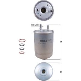 Kraftstofffilter KL 752/2D Kraftstofffilter KL 752/2D