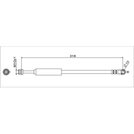 Bremsschlauch 4111629