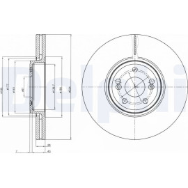 Bremsscheibe BG9687