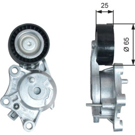 Spannrolle, Keilrippenriemen T39378 Spannrolle, Keilrippenriemen T39378