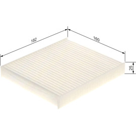 BOSCH 1 987 435 076 Innenraumfilter