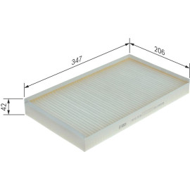 BOSCH 1 987 432 195 Innenraumfilter BOSCH 1 987 432 195 Innenraumfilter