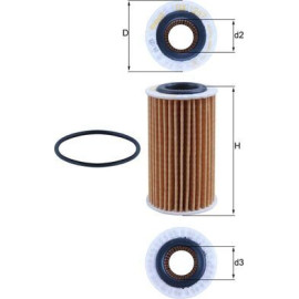 Ölfilter OX 1267D Ölfilter OX 1267D