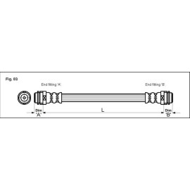 Metzger 4114798 Bremsschlauch Metzger 4114798 Bremsschlauch