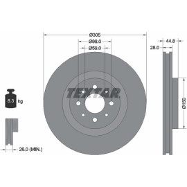 Bremsscheibe 92228503