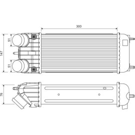 Ladeluftkühler 818385
