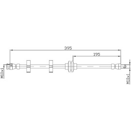 Bremsschlauch 4118402 Bremsschlauch 4118402