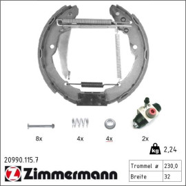 Bremsbackensatz 20990.115.7 Bremsbackensatz 20990.115.7