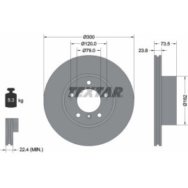 Bremsscheibe 92137705