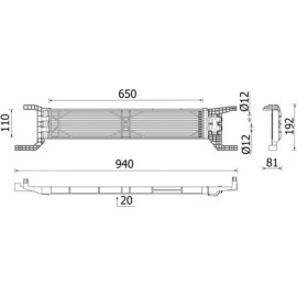 Ölkühler, Automatikgetriebe CLC 324 000P